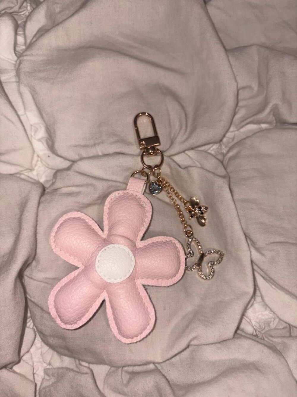 🌸 Coquette Dream Puffy Flower Bag Charm | Free People Aesthetic